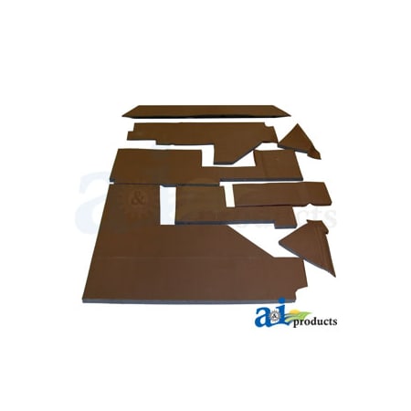 A & I Products Cab Upholstery Kit, Brindle Brown 34" x13" x4" A-CKT335